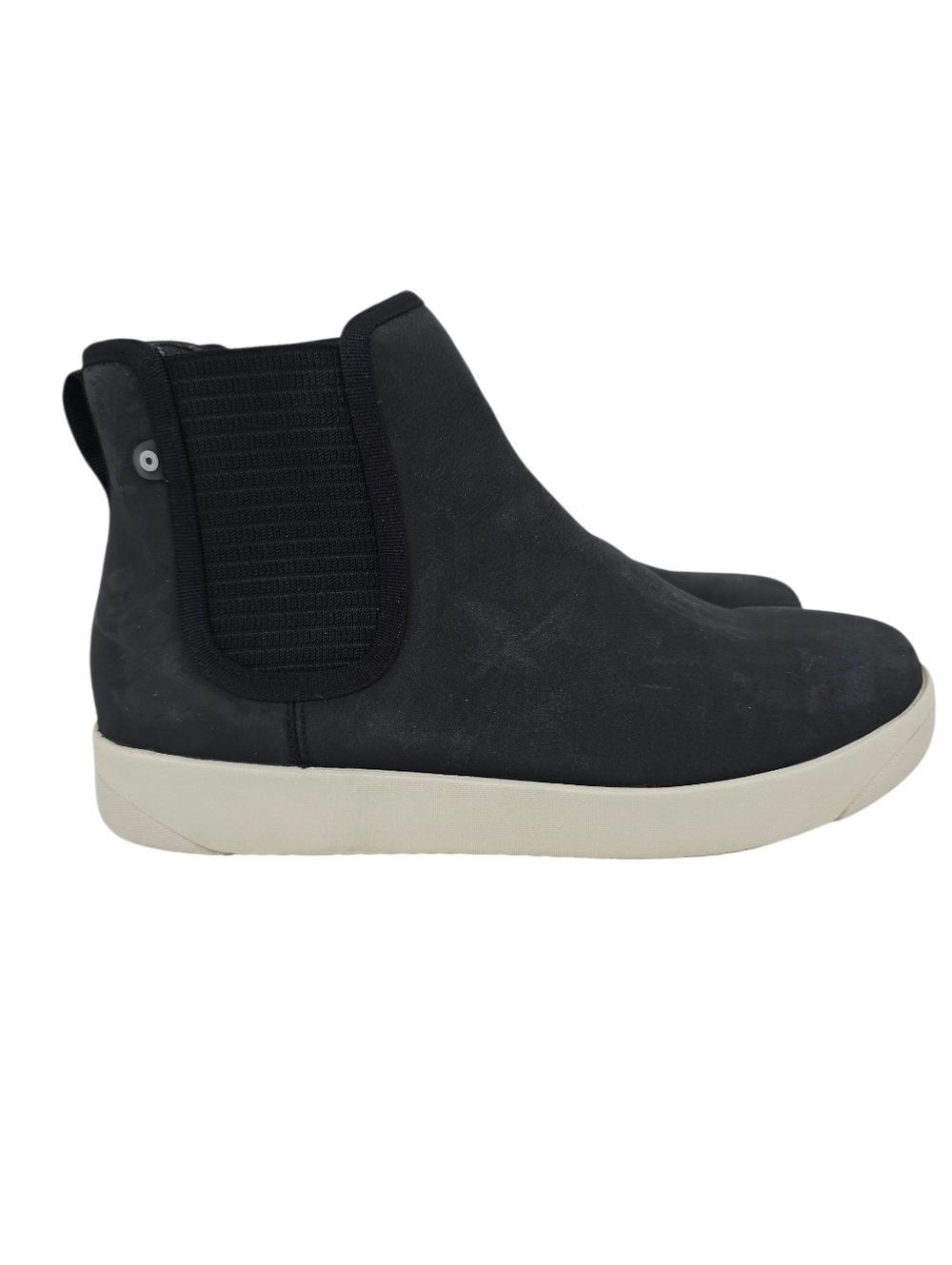 BOGS Kickers Chelsea Leather Boots Black 10